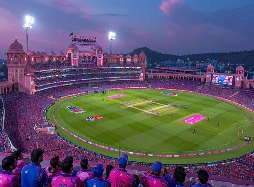 Sawai Mansingh Stadium (Cricket), Jaipur, Rajasthan - Vushii.com